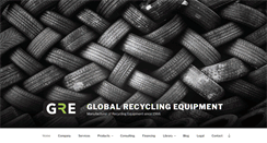 Desktop Screenshot of globalrecyclingequipment.com